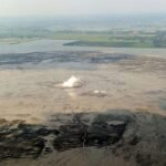 Aliran lumpur panas meletus di sebuah desa di Sumatera Utara, Indonesia, memicu kekhawatiran akan terjadinya bencana serupa dengan Lapindo.