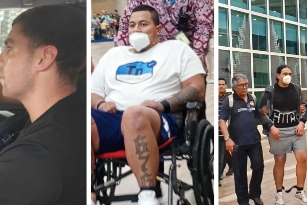 Tiga pria Australia didakwa dengan tuduhan pembunuhan terkait penembakan di vila Bali.