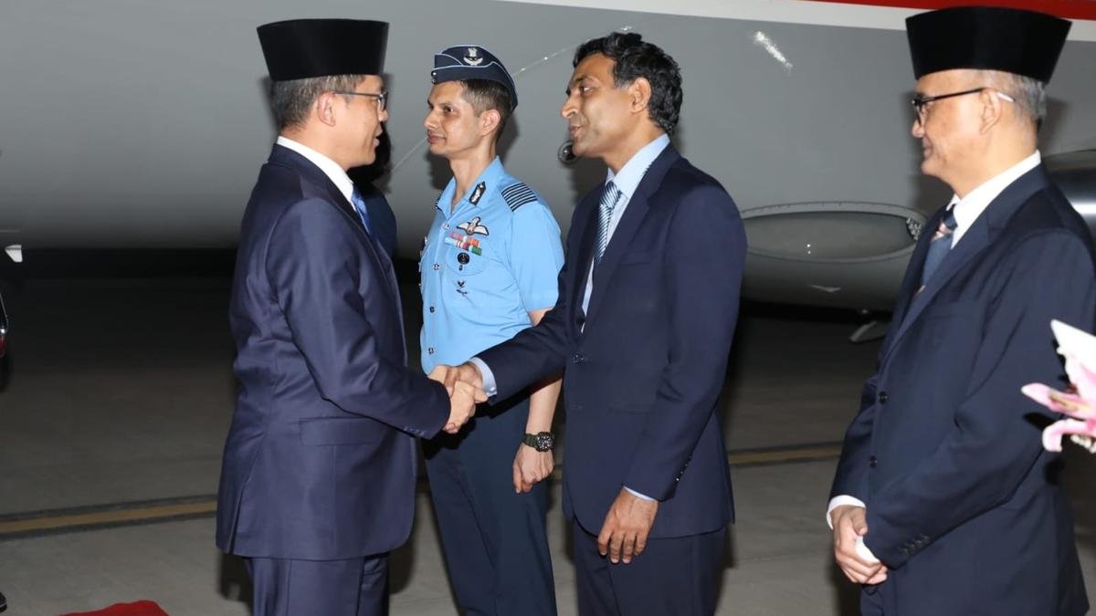 Menteri Luar Negeri Indonesia Sugiono tiba di New Delhi untuk memimpin bersama Pertemuan Komisi Bersama ke-8 bersama Menteri Luar Negeri India Jaishankar