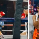 Eman Bacosa Pacquiao mengalahkan lawannya dari Indonesia dalam laga di Bohol