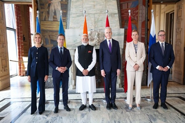 India dan negara-negara Nordik Meningkatkan Hubungan Menjadi Kemitraan Strategis di Bidang Teknologi Hijau dan Inovasi: PM Modi